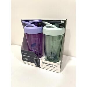 BlenderBottle Strada Tritan Plastic Shaker Bottles - 2-Pack